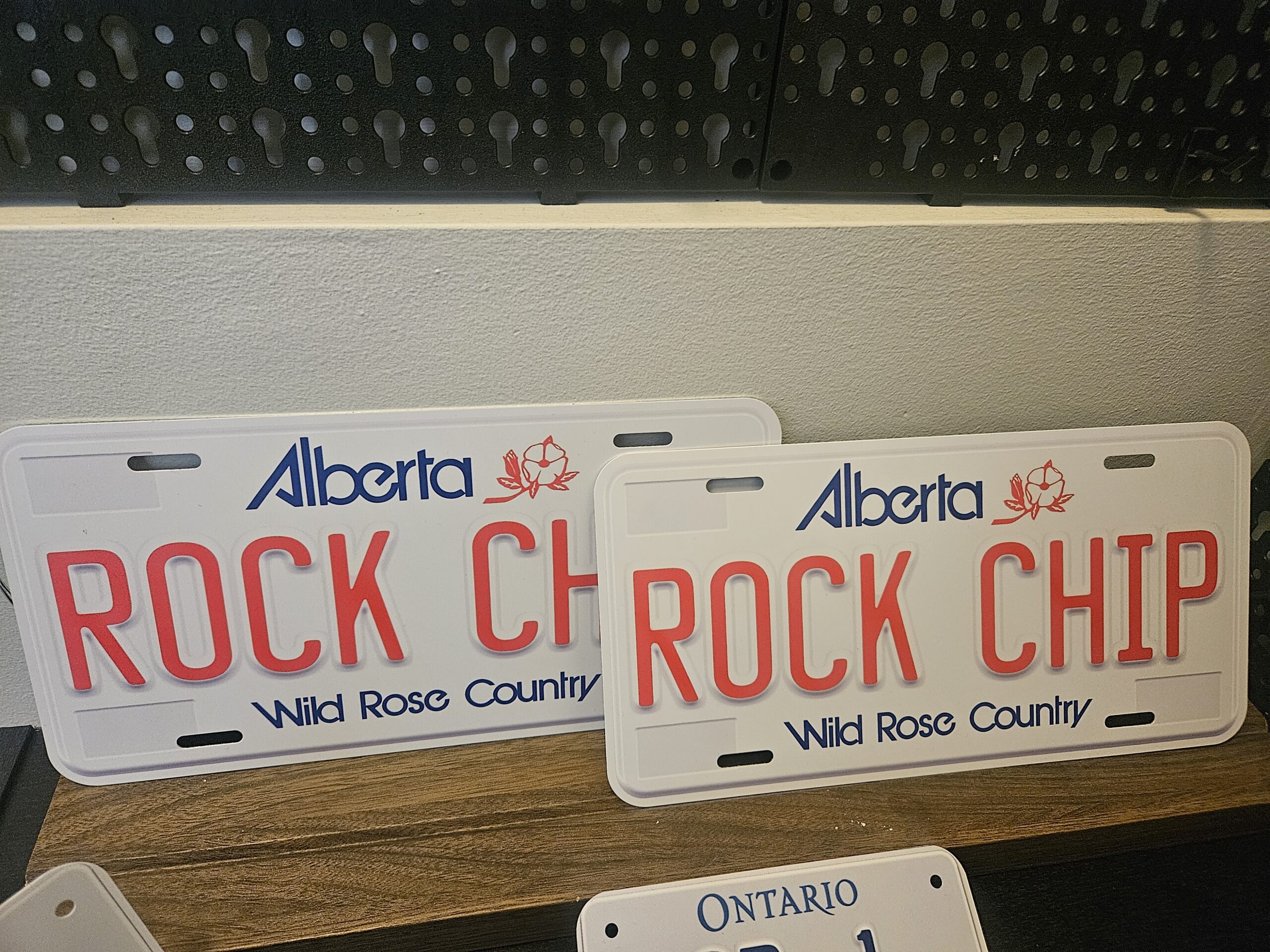 Alberta Wild Rose Country Custom Plate - Image 7