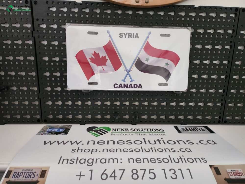 Crossed Flags Licensing Plate - Image 7