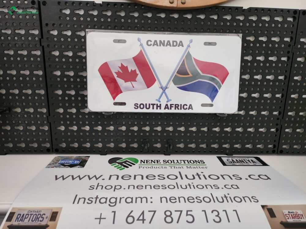 Crossed Flags Licensing Plate - Image 9