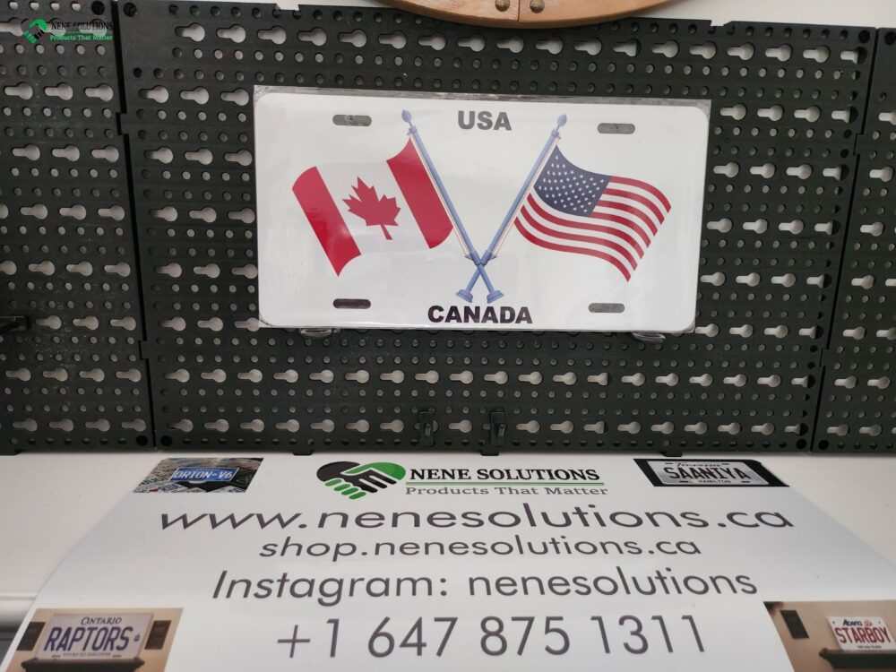 Crossed Flags Licensing Plate - Image 12