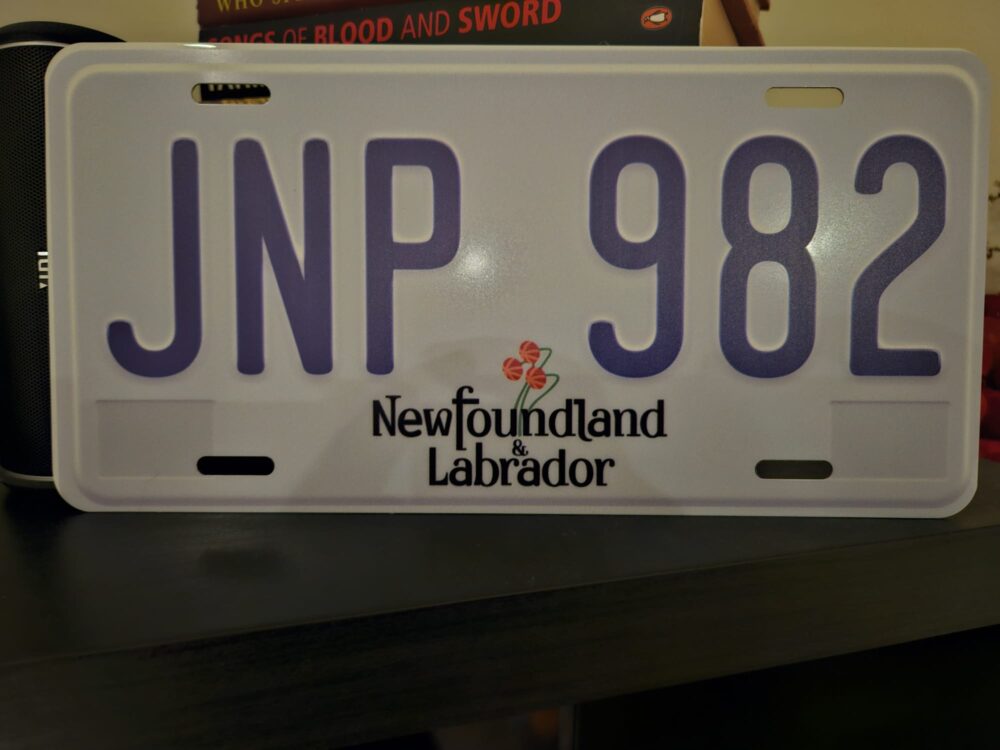 Newfoundland Custom Plate - Image 2