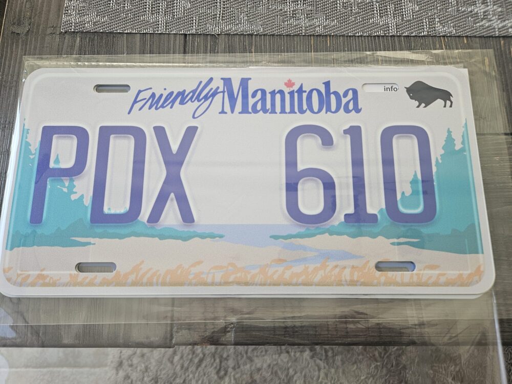 Friendly Manitoba Custom Plate - Image 2