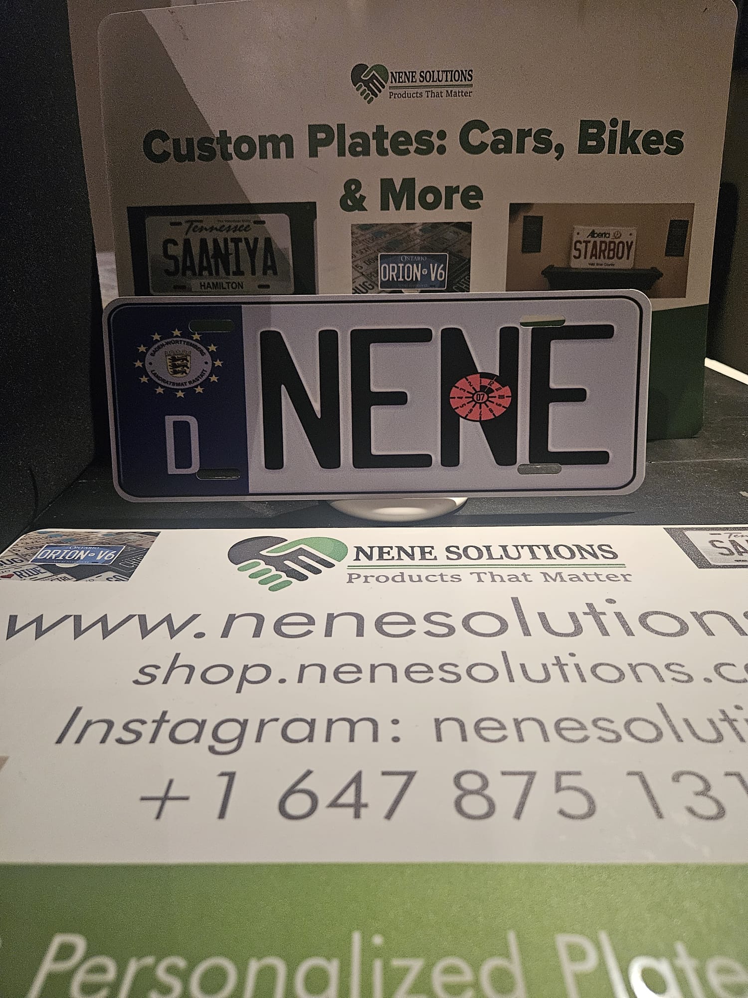 Custom Canadian Euro Plate (German Edition)