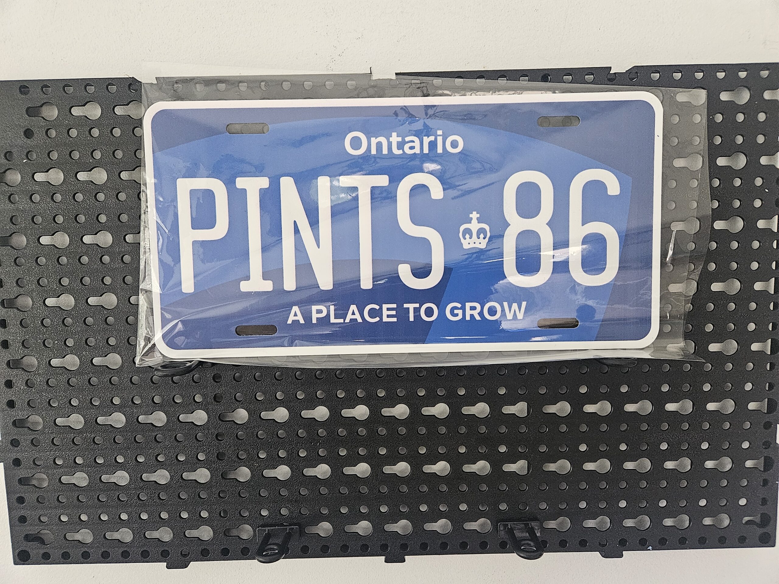 Ontario Special Edition Blue Custom license plate - Image 8
