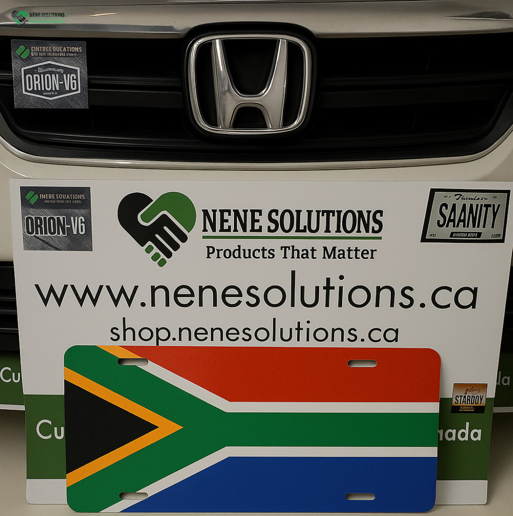 Full Flag Licensing Plate
