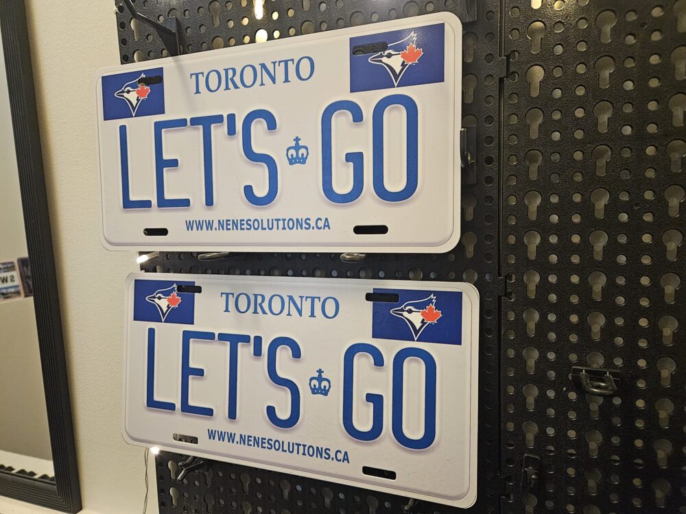 Toronto Blue Jays Fan Edition Custom Plates