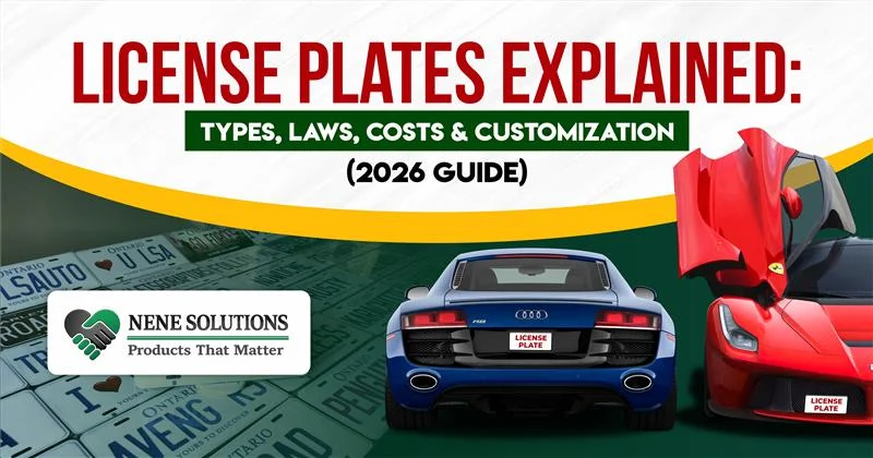 License Plates Explained Types, Laws, Costs, and Customization (2026 Guide)