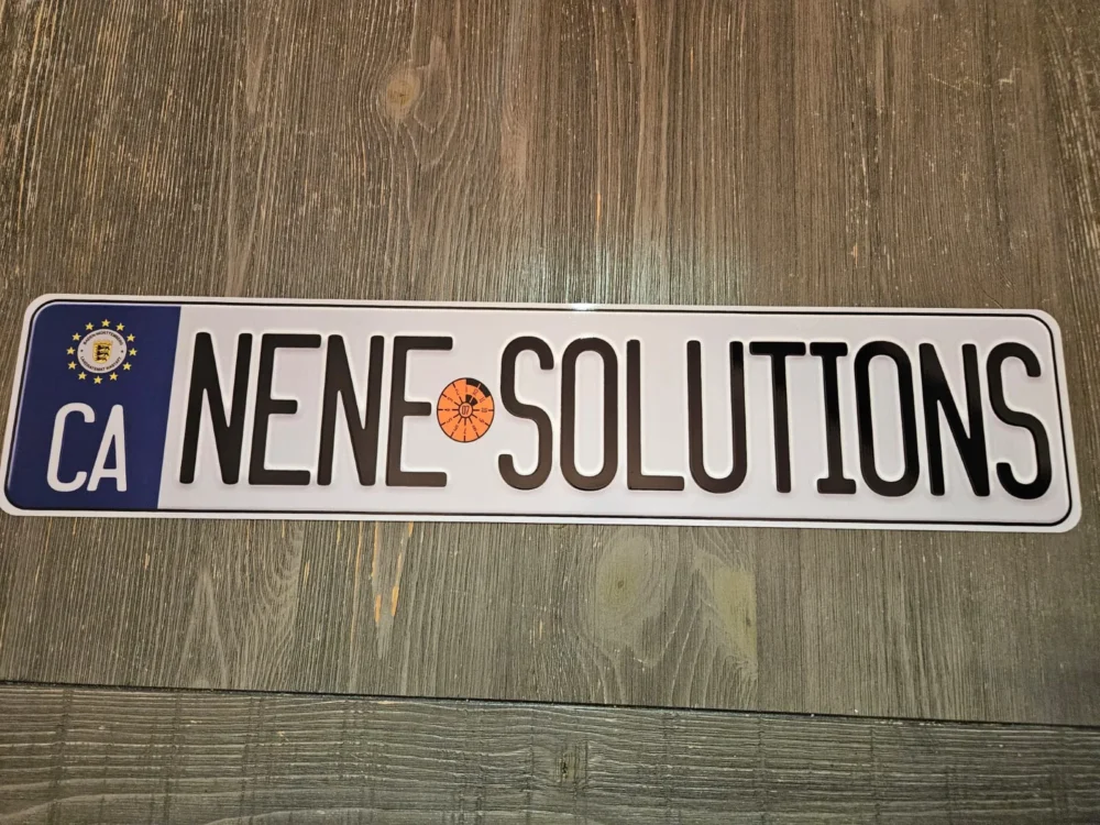 European License Plates