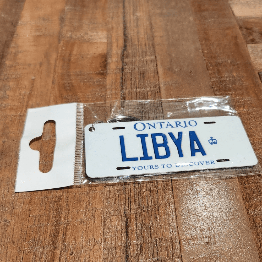 ONTARIO-LIBYA Keychain