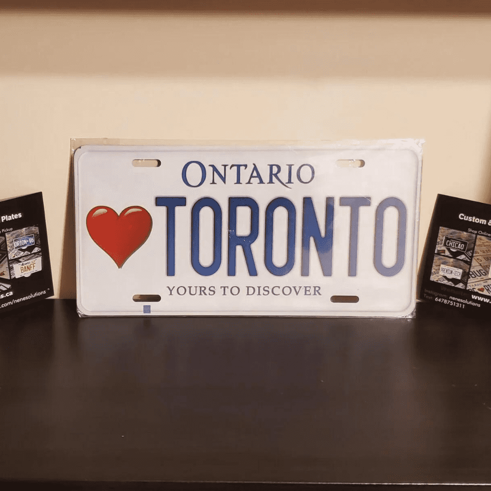 ONTARIO Love TORONTO Plate