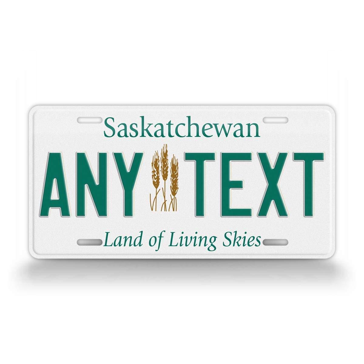 Saskatchewan Crop Logo Custom Plate