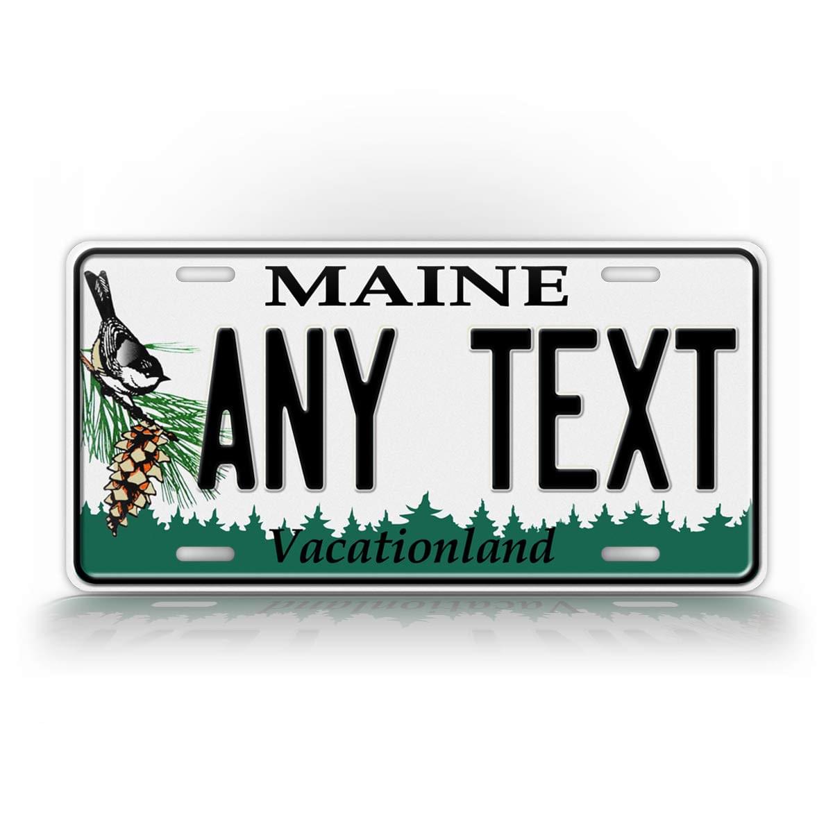 Maine Custom Plate