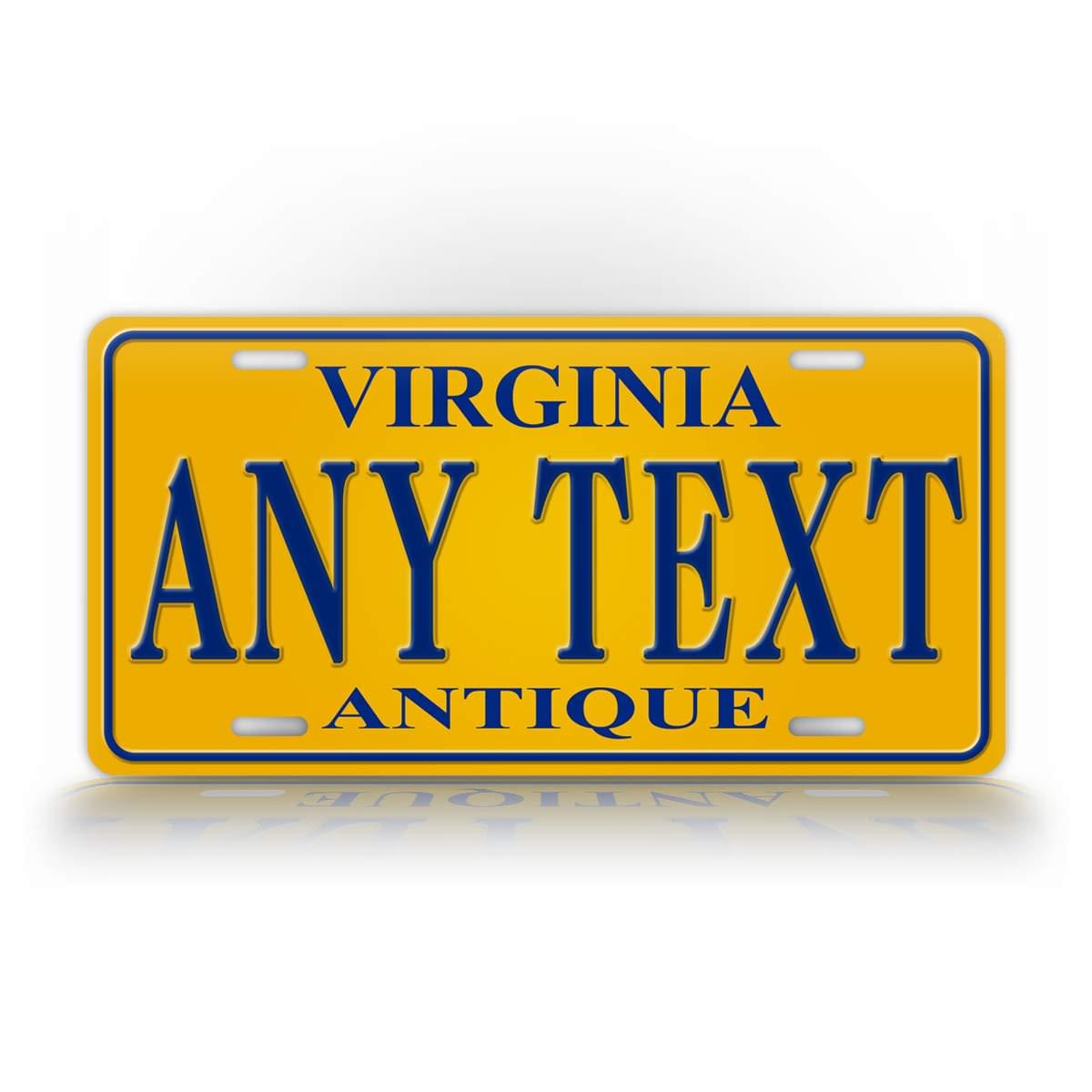 Virginia Custom Plate